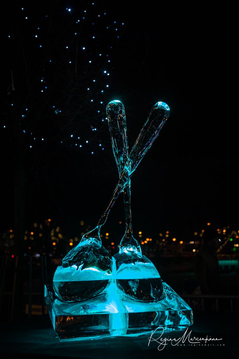 21st International Ice Sculpture Festival in Jelgava / XXI Международный фестиваль ледовых скульптур в Елгаве