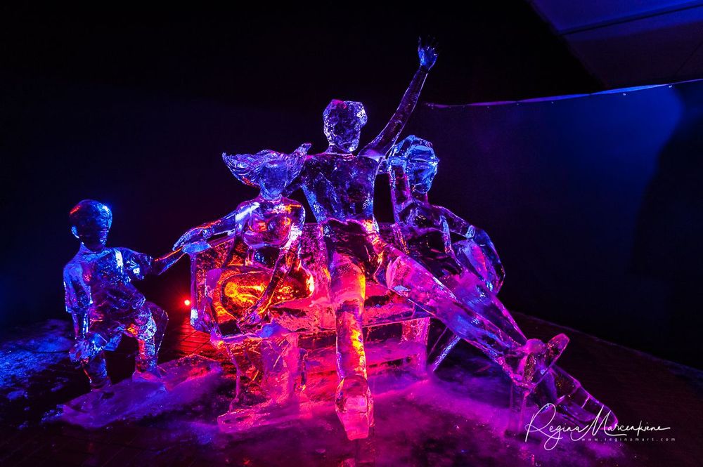 21st International Ice Sculpture Festival in Jelgava / XXI Международный фестиваль ледовых скульптур в Елгаве