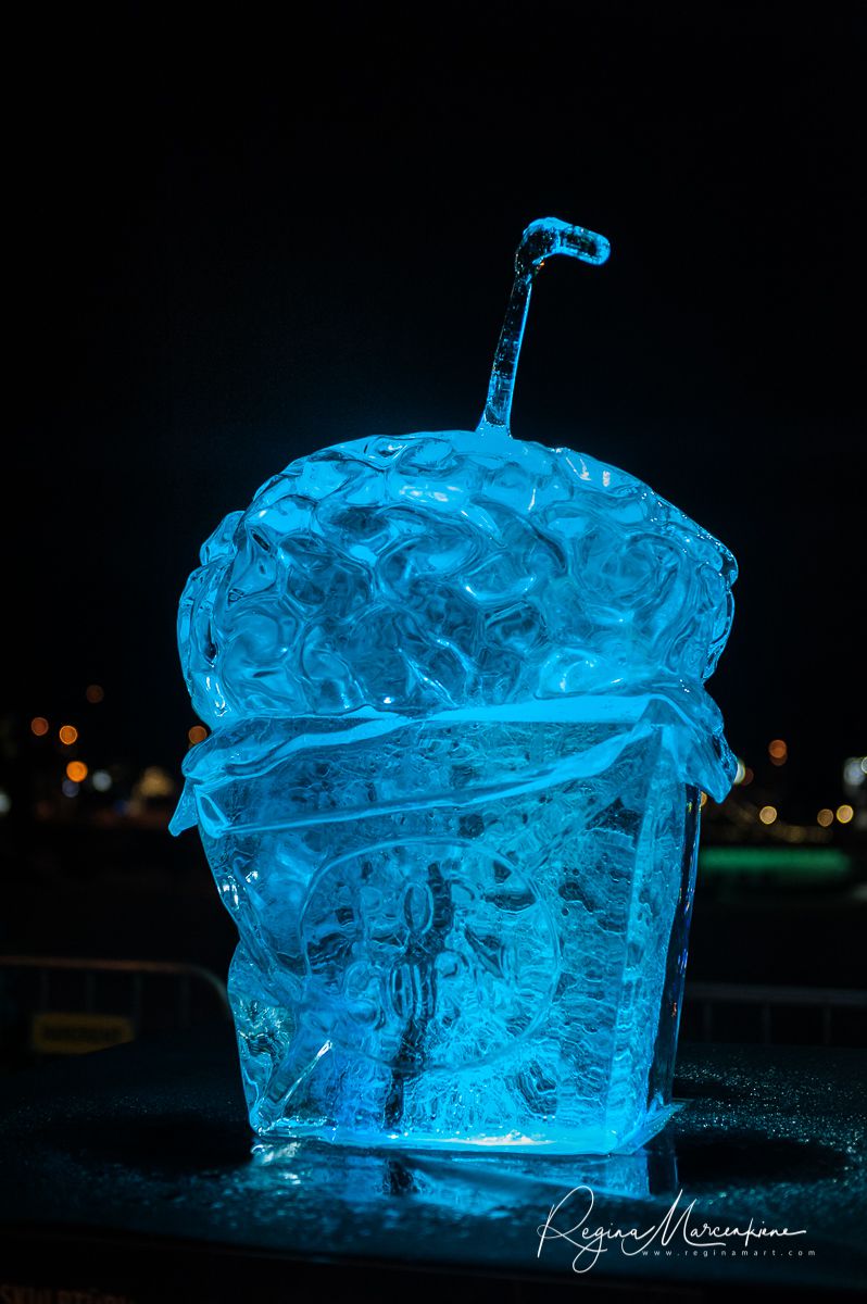 21st International Ice Sculpture Festival in Jelgava / XXI Международный фестиваль ледовых скульптур в Елгаве