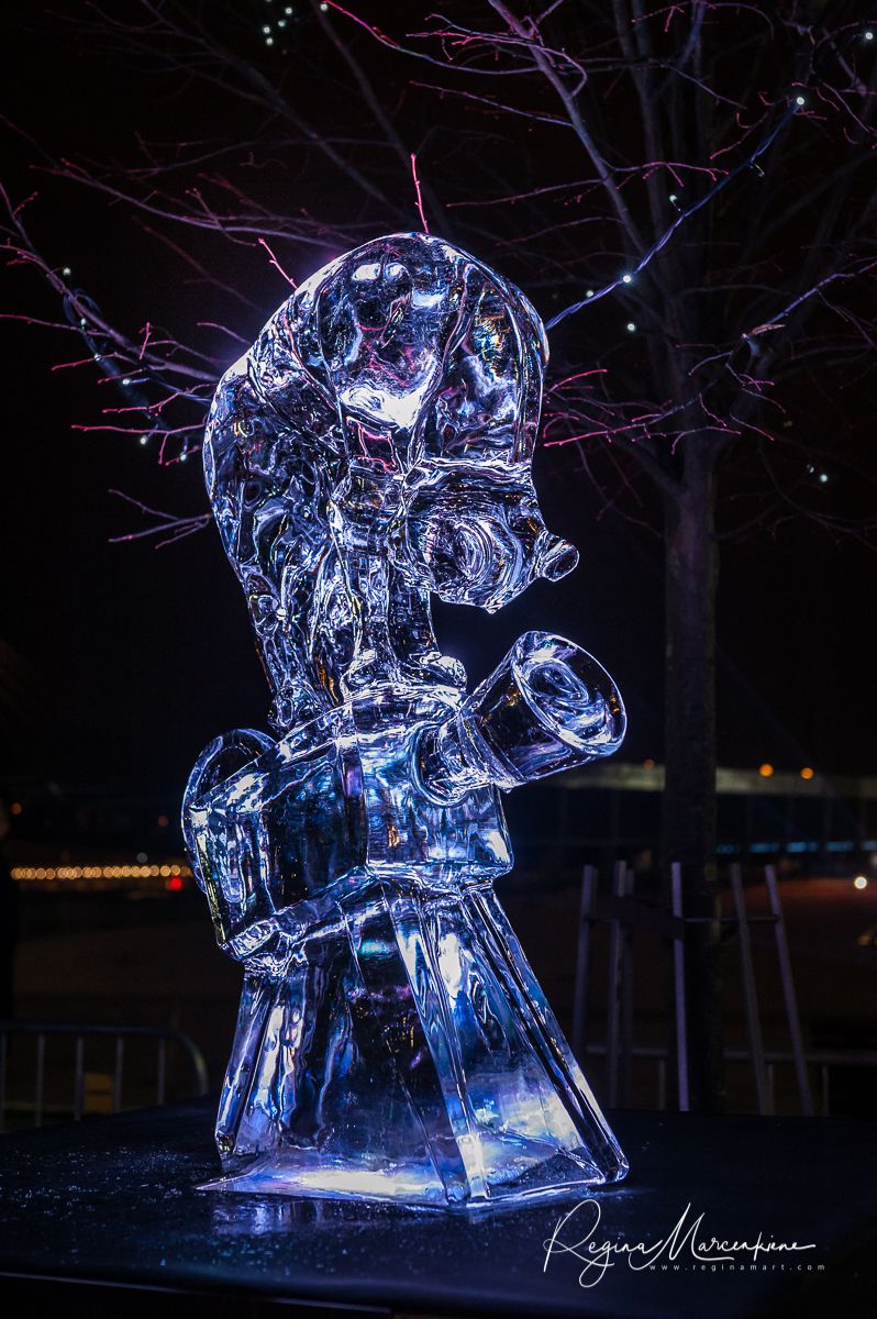 21st International Ice Sculpture Festival in Jelgava / XXI Международный фестиваль ледовых скульптур в Елгаве