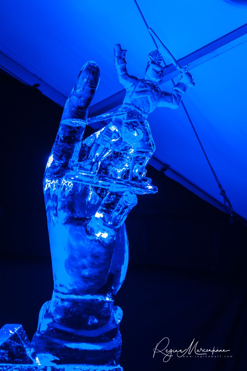 21st International Ice Sculpture Festival in Jelgava / XXI Международный фестиваль ледовых скульптур в Елгаве