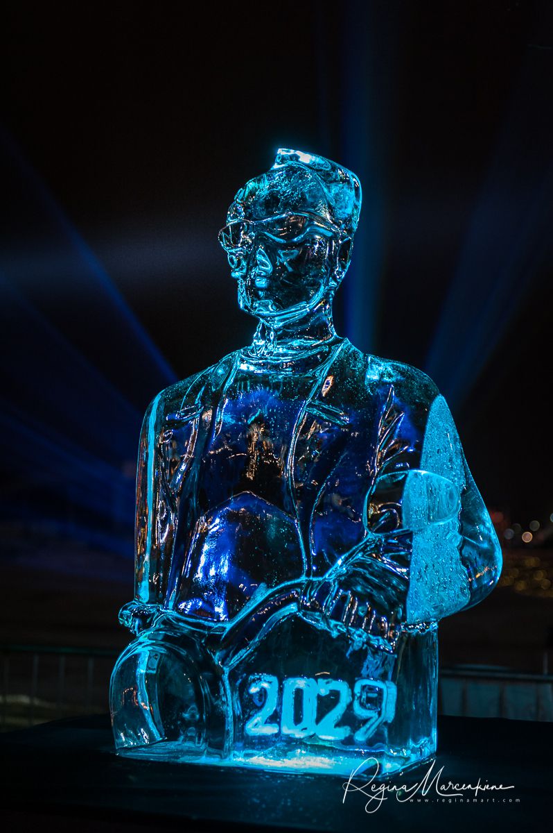 21st International Ice Sculpture Festival in Jelgava / XXI Международный фестиваль ледовых скульптур в Елгаве