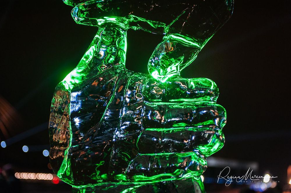 21st International Ice Sculpture Festival in Jelgava / XXI Международный фестиваль ледовых скульптур в Елгаве