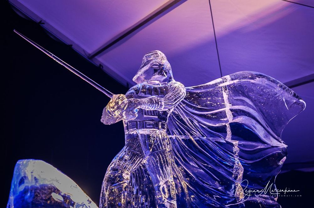 21st International Ice Sculpture Festival in Jelgava / XXI Международный фестиваль ледовых скульптур в Елгаве