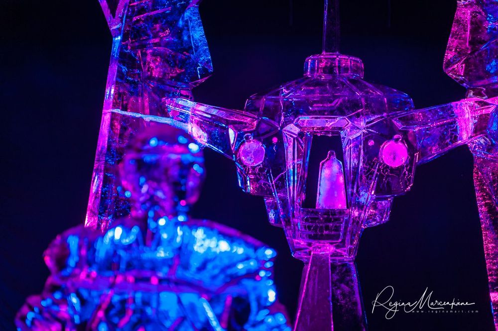 21st International Ice Sculpture Festival in Jelgava / XXI Международный фестиваль ледовых скульптур в Елгаве