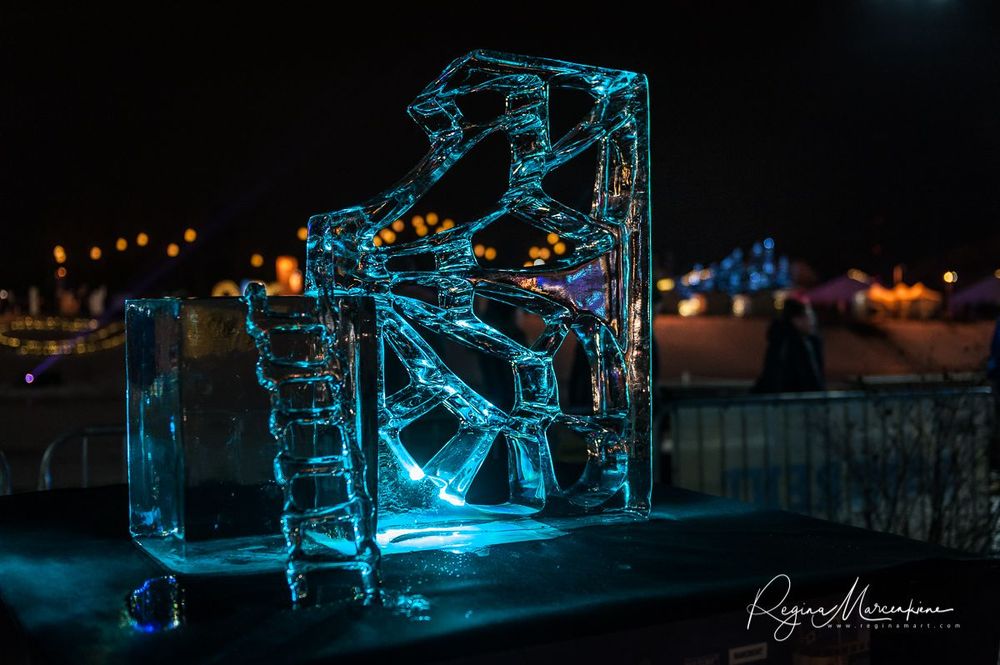 21st International Ice Sculpture Festival in Jelgava / XXI Международный фестиваль ледовых скульптур в Елгаве