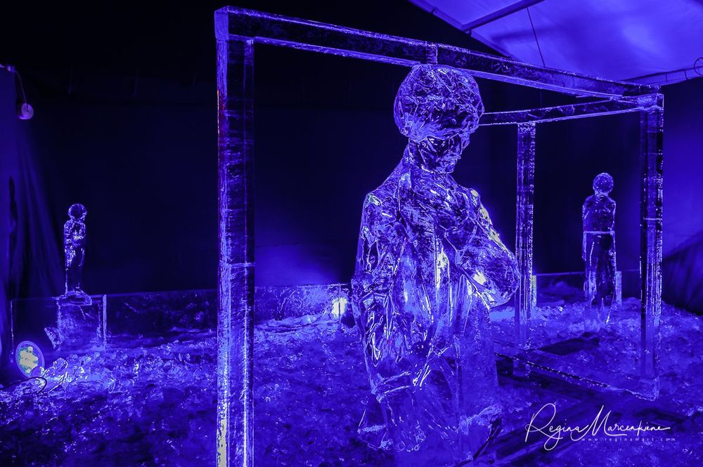 21st International Ice Sculpture Festival in Jelgava / XXI Международный фестиваль ледовых скульптур в Елгаве