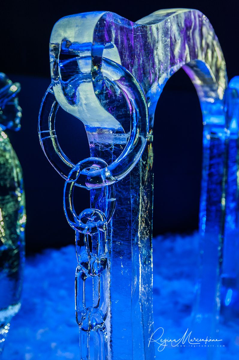 21st International Ice Sculpture Festival in Jelgava / XXI Международный фестиваль ледовых скульптур в Елгаве