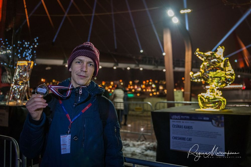 21st International Ice Sculpture Festival in Jelgava / XXI Международный фестиваль ледовых скульптур в Елгаве