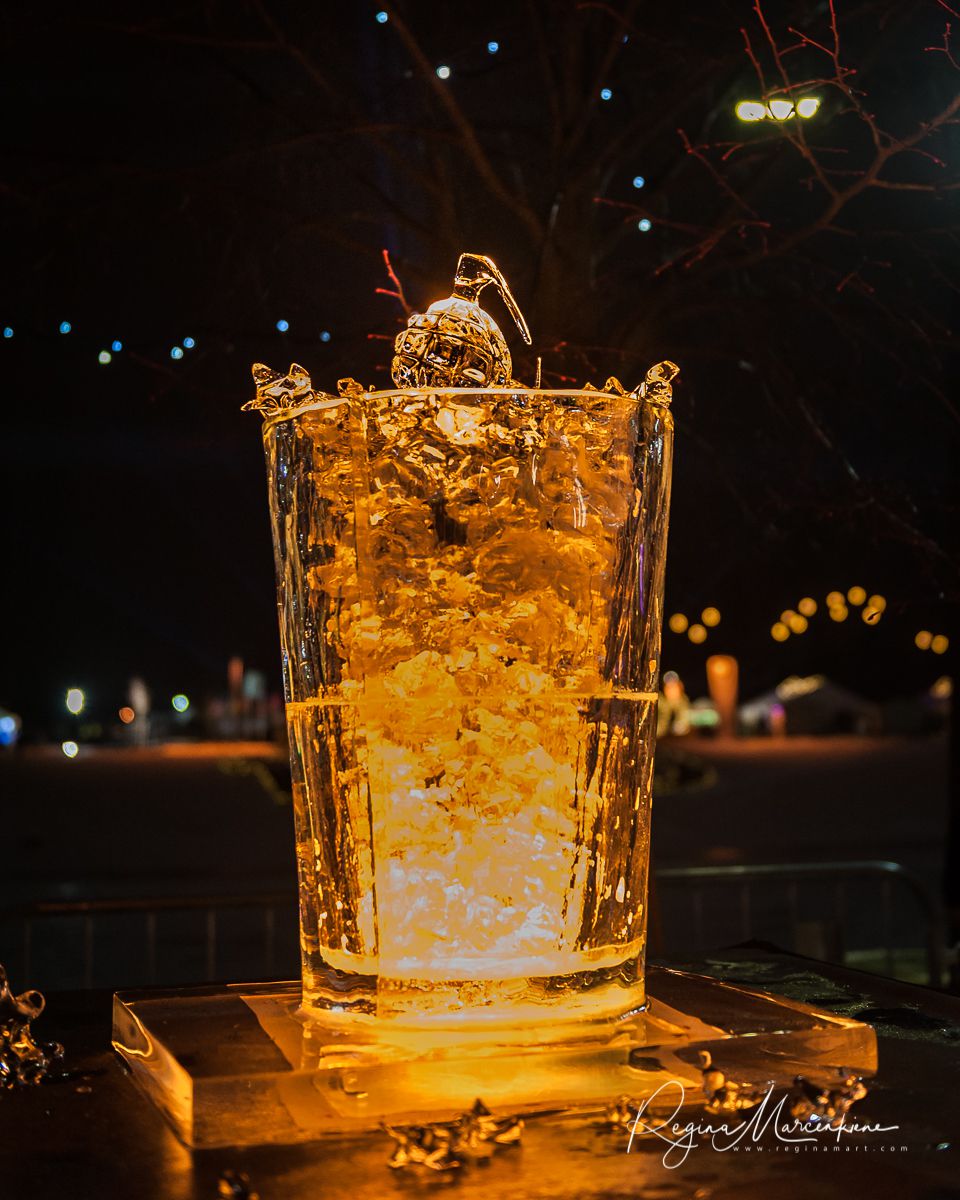21st International Ice Sculpture Festival in Jelgava / XXI Международный фестиваль ледовых скульптур в Елгаве