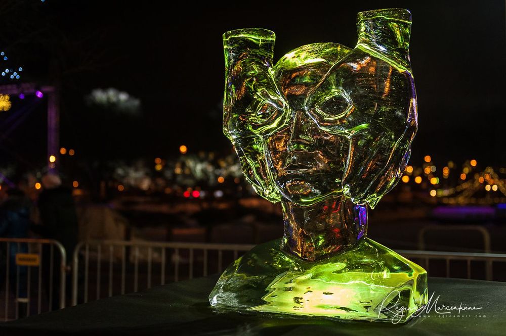 21st International Ice Sculpture Festival in Jelgava / XXI Международный фестиваль ледовых скульптур в Елгаве