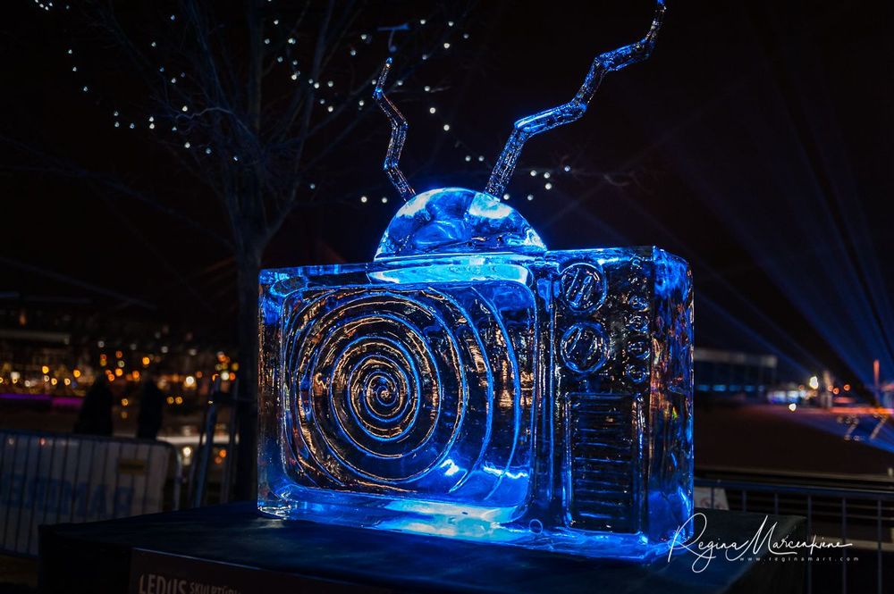 21st International Ice Sculpture Festival in Jelgava / XXI Международный фестиваль ледовых скульптур в Елгаве