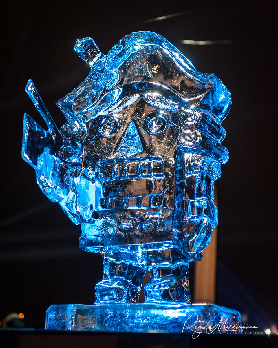21st International Ice Sculpture Festival in Jelgava / XXI Международный фестиваль ледовых скульптур в Елгаве