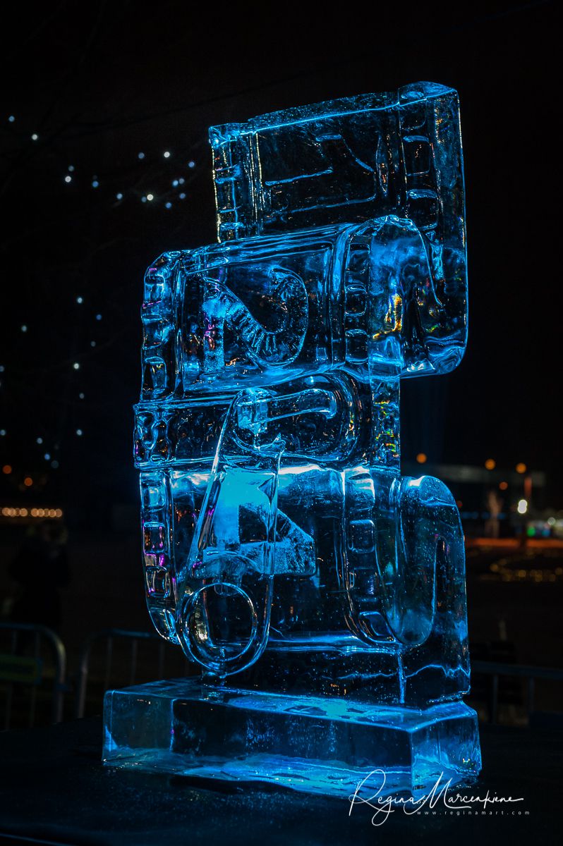 21st International Ice Sculpture Festival in Jelgava / XXI Международный фестиваль ледовых скульптур в Елгаве