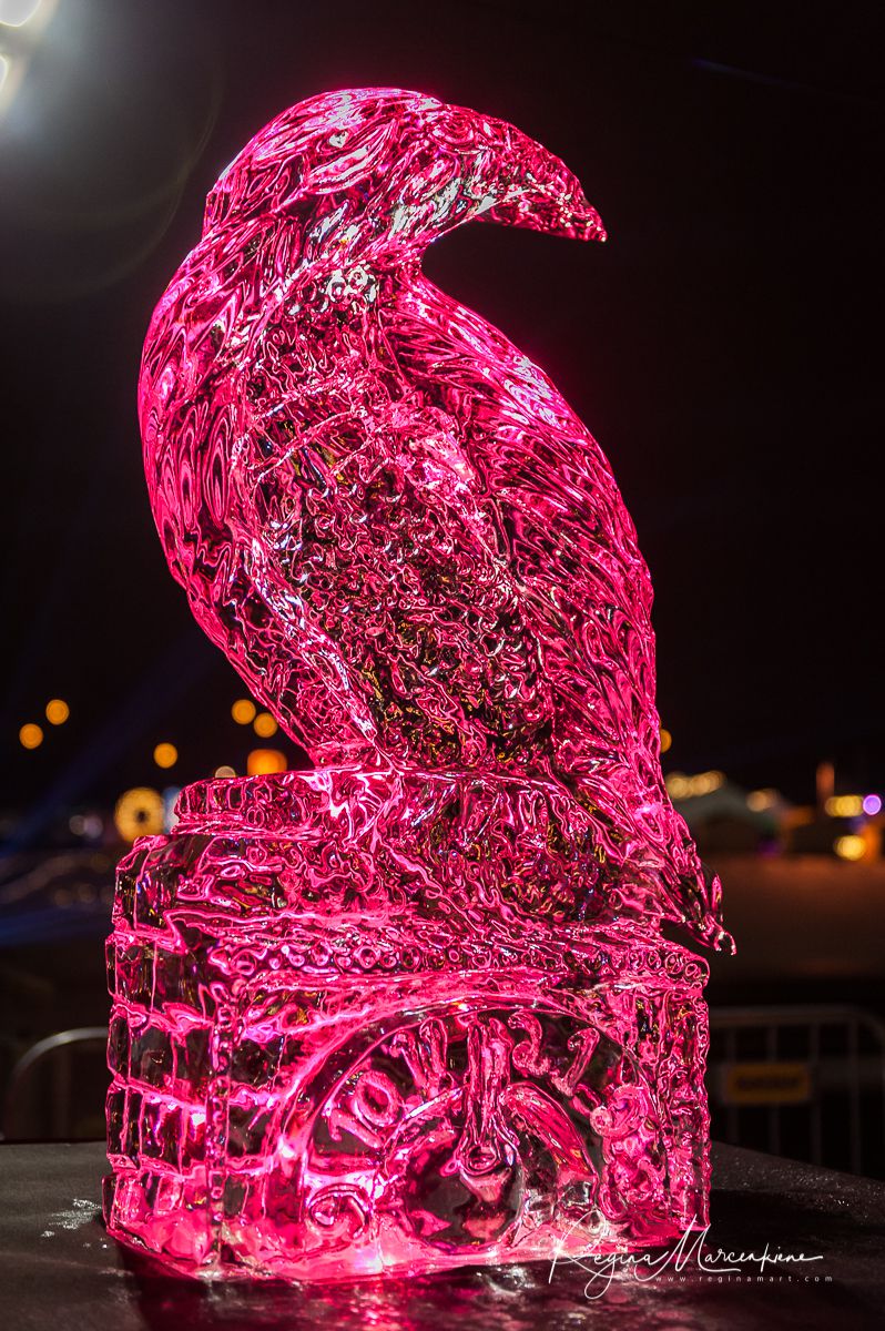 21st International Ice Sculpture Festival in Jelgava / XXI Международный фестиваль ледовых скульптур в Елгаве
