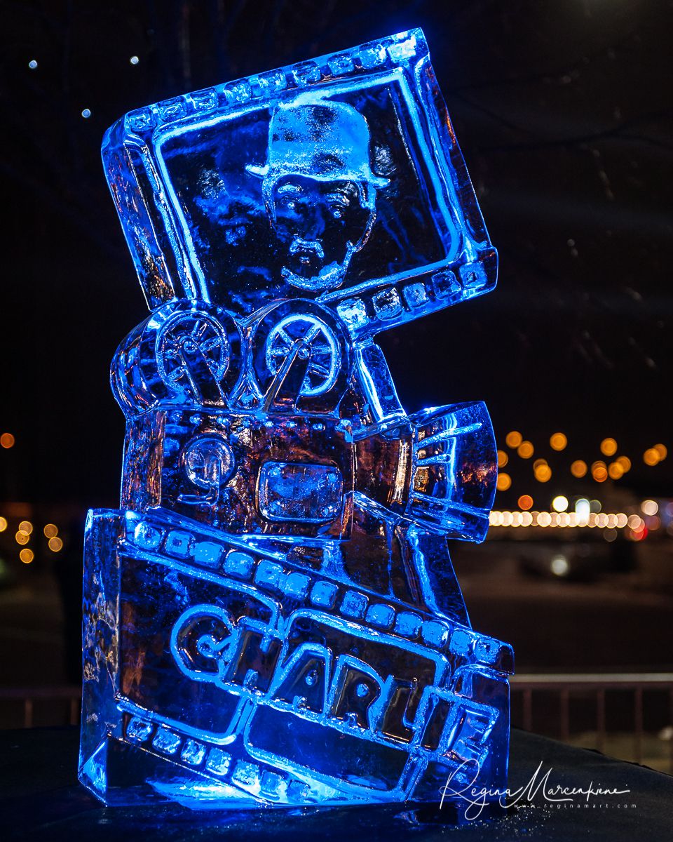 21st International Ice Sculpture Festival in Jelgava / XXI Международный фестиваль ледовых скульптур в Елгаве