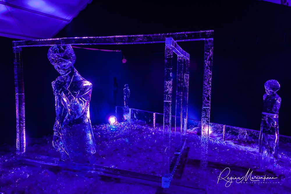 21st International Ice Sculpture Festival in Jelgava / XXI Международный фестиваль ледовых скульптур в Елгаве