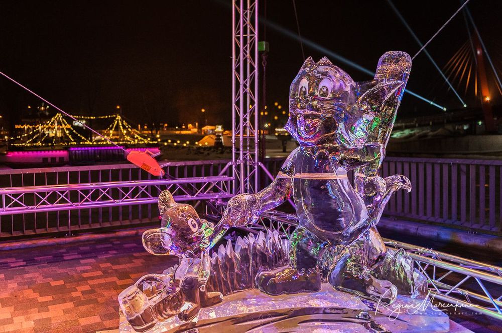 21st International Ice Sculpture Festival in Jelgava / XXI Международный фестиваль ледовых скульптур в Елгаве