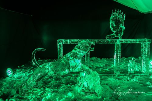 21st International Ice Sculpture Festival in Jelgava / XXI Международный фестиваль ледовых скульптур в Елгаве