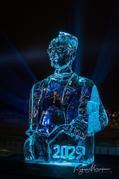 21st International Ice Sculpture Festival in Jelgava / XXI Международный фестиваль ледовых скульптур в Елгаве