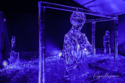 21st International Ice Sculpture Festival in Jelgava / XXI Международный фестиваль ледовых скульптур в Елгаве