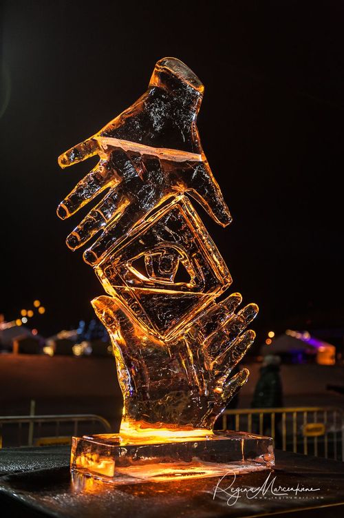 21st International Ice Sculpture Festival in Jelgava / XXI Международный фестиваль ледовых скульптур в Елгаве