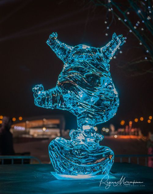 21st International Ice Sculpture Festival in Jelgava / XXI Международный фестиваль ледовых скульптур в Елгаве