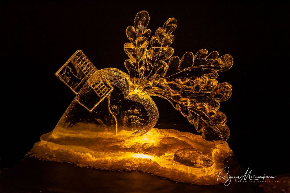 22nd International Ice Sculpture Festival in Jelgava / XXII Международный фестиваль ледовых скульптур в Елгаве22. фестиваля ледяных скульптур