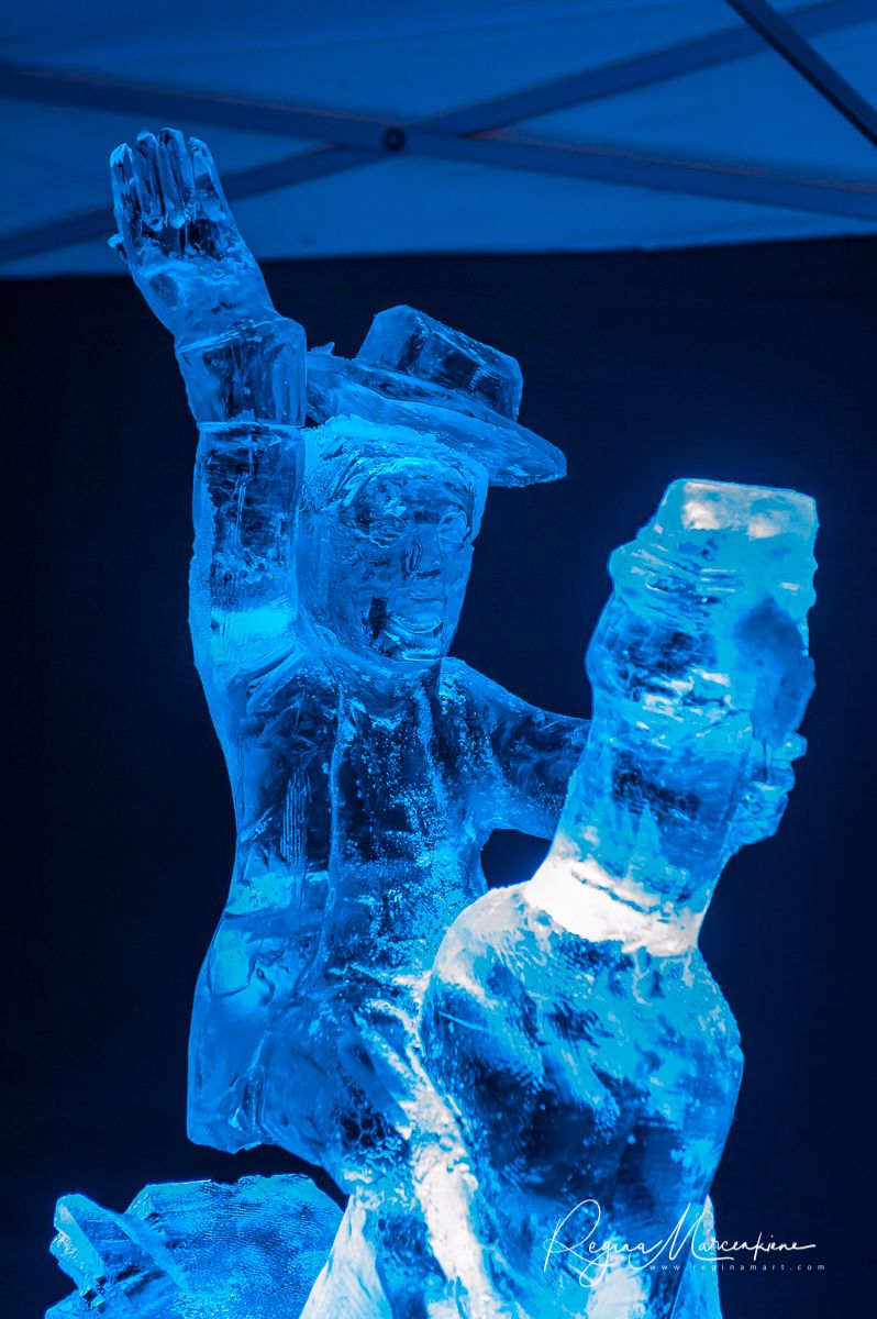 22nd International Ice Sculpture Festival in Jelgava / XXII Международный фестиваль ледовых скульптур в Елгаве22. фестиваля ледяных скульптур