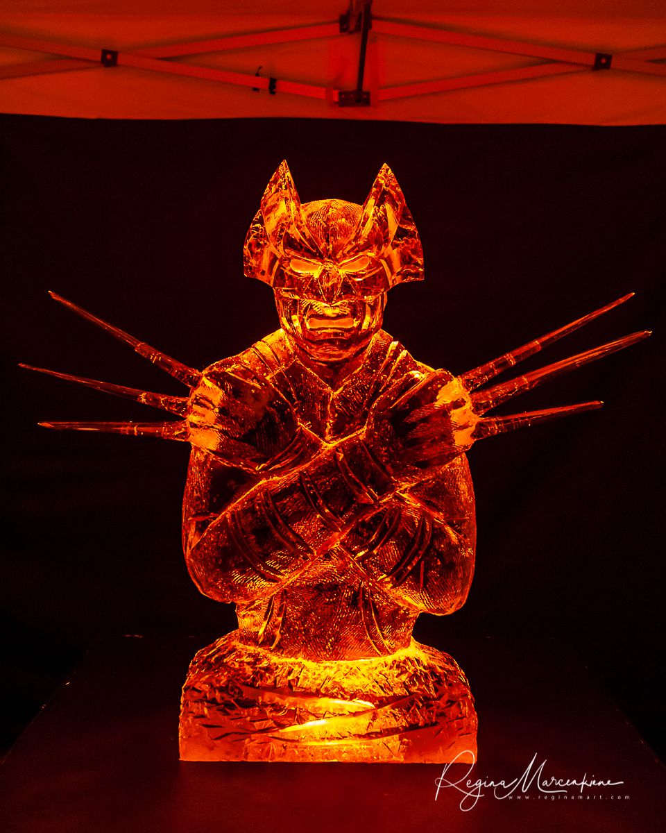 22nd International Ice Sculpture Festival in Jelgava / XXII Международный фестиваль ледовых скульптур в Елгаве22. фестиваля ледяных скульптур