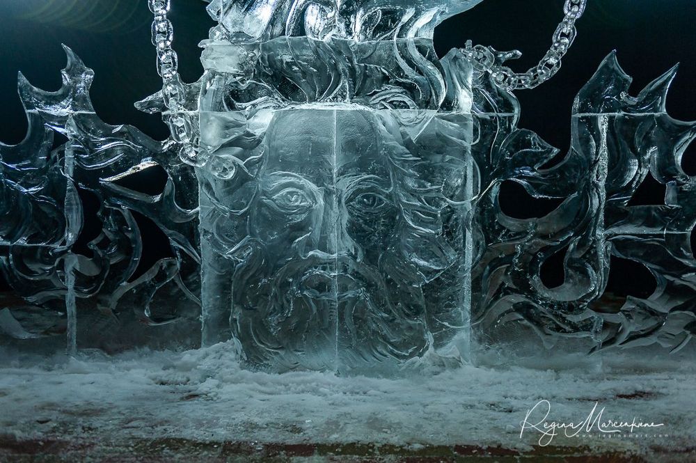 22nd International Ice Sculpture Festival in Jelgava / XXII Международный фестиваль ледовых скульптур в Елгаве22. фестиваля ледяных скульптур