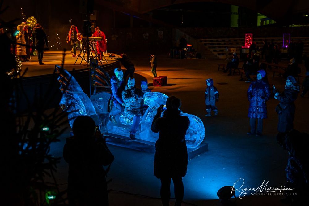 22nd International Ice Sculpture Festival in Jelgava / XXII Международный фестиваль ледовых скульптур в Елгаве22. фестиваля ледяных скульптур