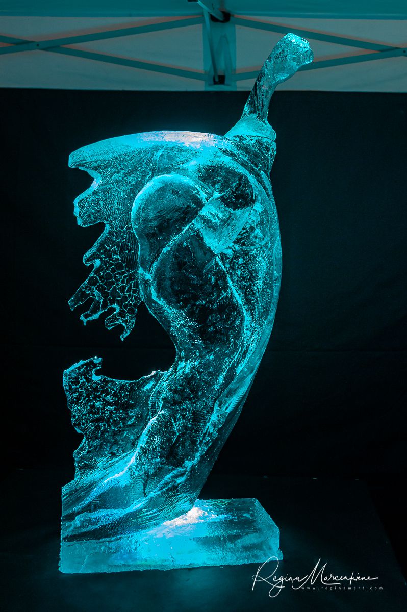 22nd International Ice Sculpture Festival in Jelgava / XXII Международный фестиваль ледовых скульптур в Елгаве22. фестиваля ледяных скульптур