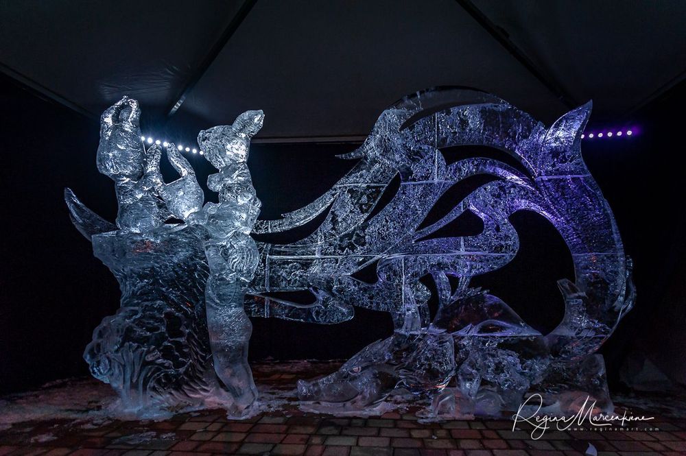 22nd International Ice Sculpture Festival in Jelgava / XXII Международный фестиваль ледовых скульптур в Елгаве22. фестиваля ледяных скульптур