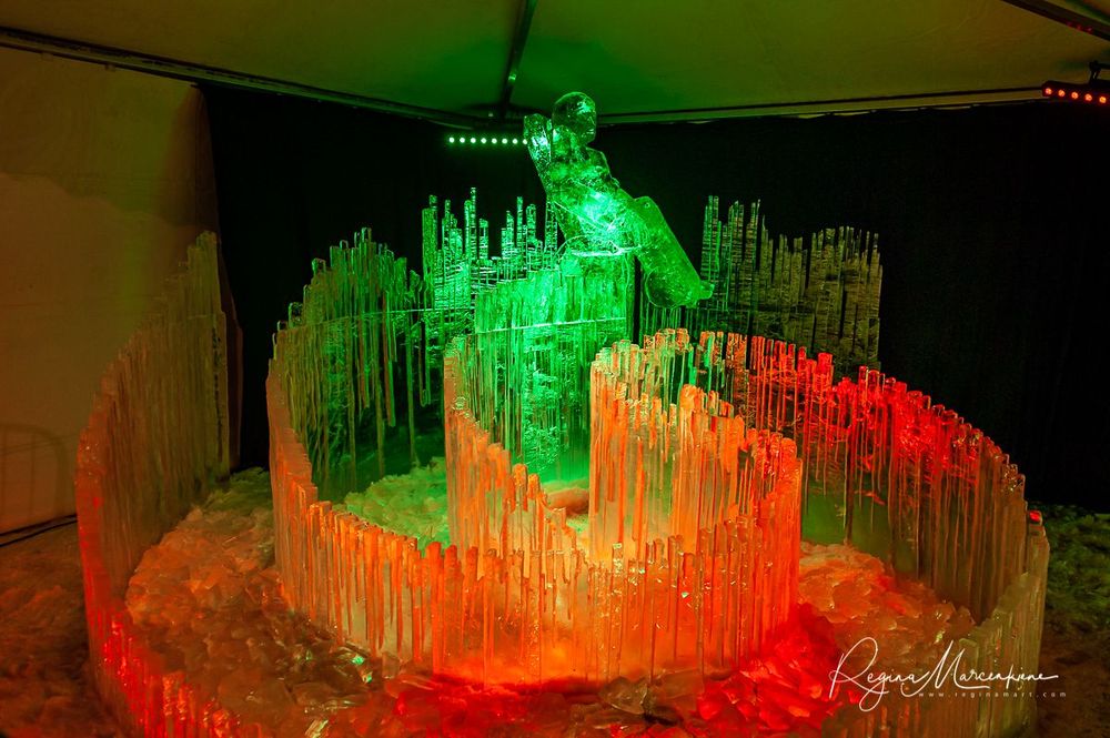22nd International Ice Sculpture Festival in Jelgava / XXII Международный фестиваль ледовых скульптур в Елгаве22. фестиваля ледяных скульптур