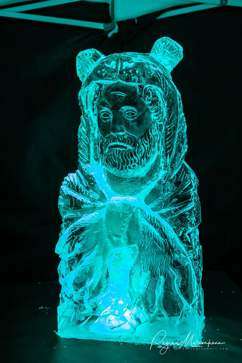 22nd International Ice Sculpture Festival in Jelgava / XXII Международный фестиваль ледовых скульптур в Елгаве22. фестиваля ледяных скульптур