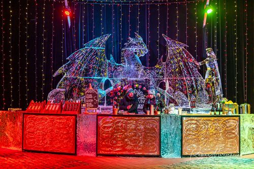 22nd International Ice Sculpture Festival in Jelgava / XXII Международный фестиваль ледовых скульптур в Елгаве22. фестиваля ледяных скульптур