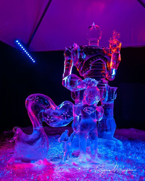 22nd International Ice Sculpture Festival in Jelgava / XXII Международный фестиваль ледовых скульптур в Елгаве22. фестиваля ледяных скульптур
