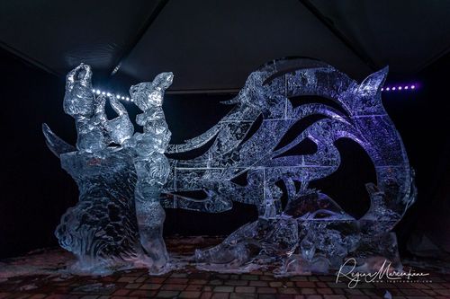 22nd International Ice Sculpture Festival in Jelgava / XXII Международный фестиваль ледовых скульптур в Елгаве22. фестиваля ледяных скульптур