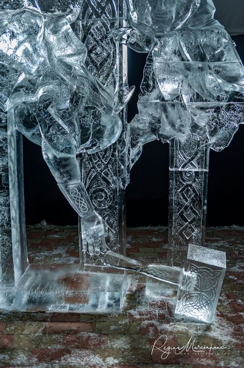 22nd International Ice Sculpture Festival in Jelgava / XXII Международный фестиваль ледовых скульптур в Елгаве22. фестиваля ледяных скульптур