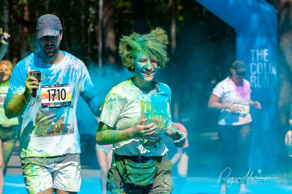 Jūrmalas krāsu skrējiens / The Color Run_Regina Marcenkiene