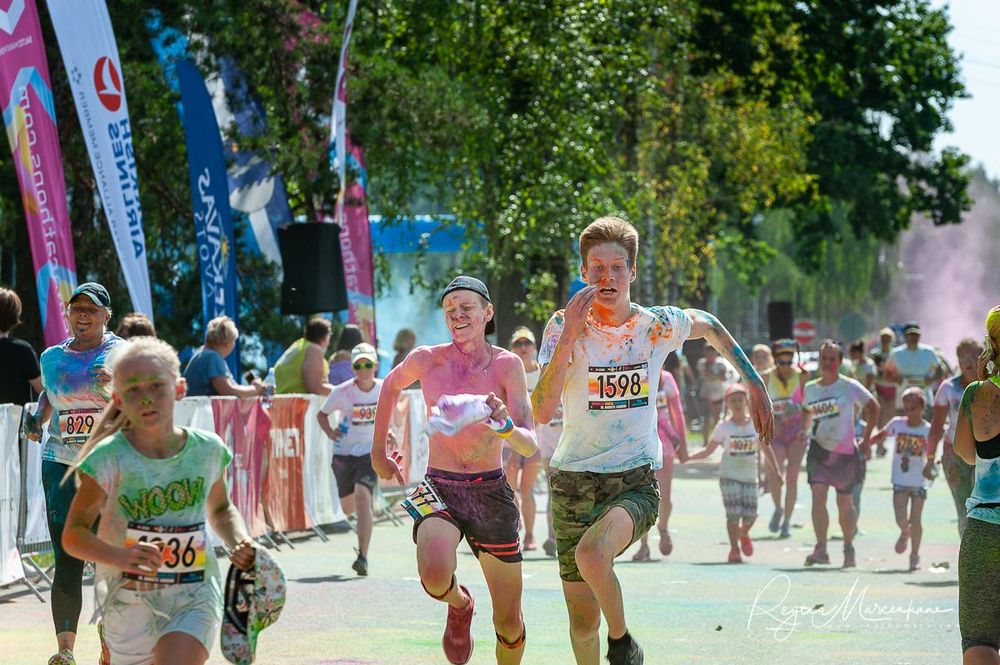 The Color Run / Красочный забег в Юрмале 