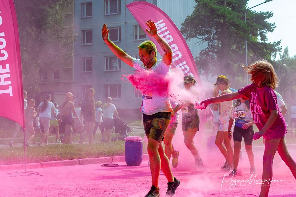 The Color Run / Красочный забег в Юрмале 