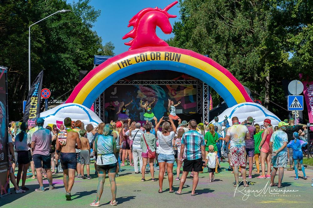 The Color Run / Красочный забег в Юрмале 