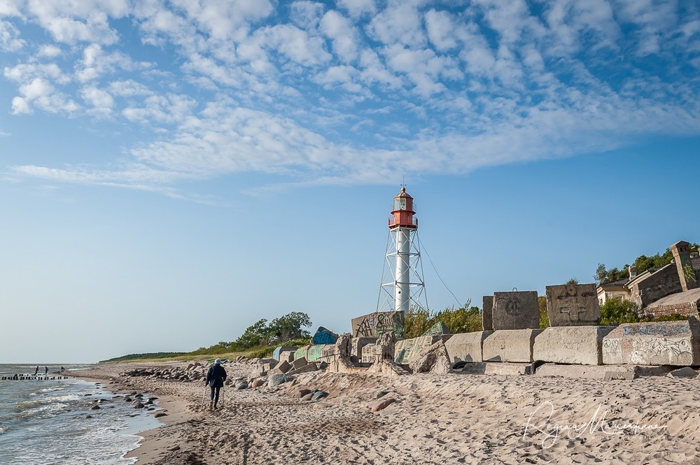 Pape lighthouse 1890