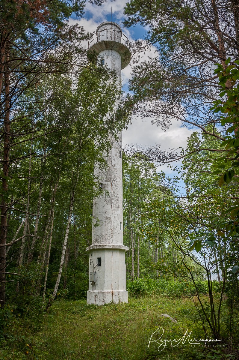 Norrby front range lighthouse 1923