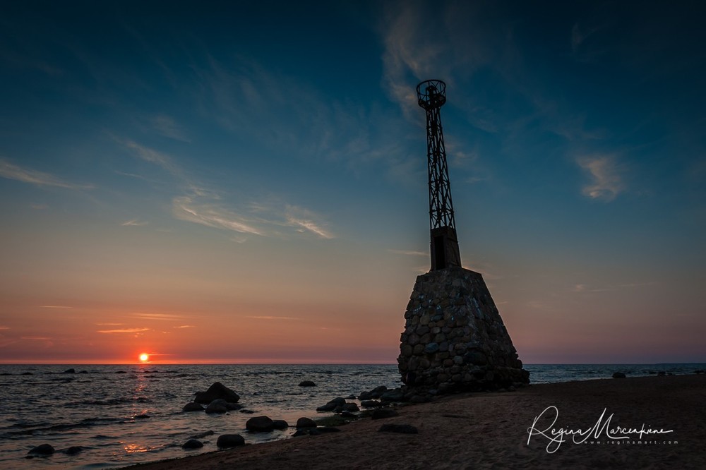 Ķurmraga lighthouse 1924