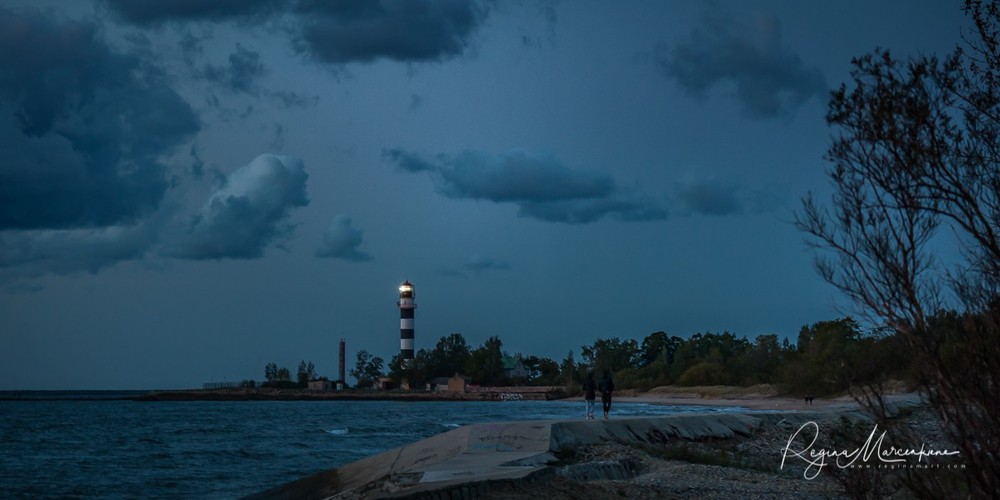 Daugavgrīva lighthouse 1957