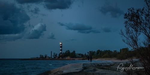 Daugavgrīva lighthouse 1957