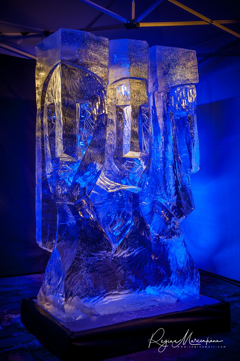  24 International Ice Sculpture Festival in Jelgava / 24 Международный фестиваль ледовых скульптур в Елгаве 